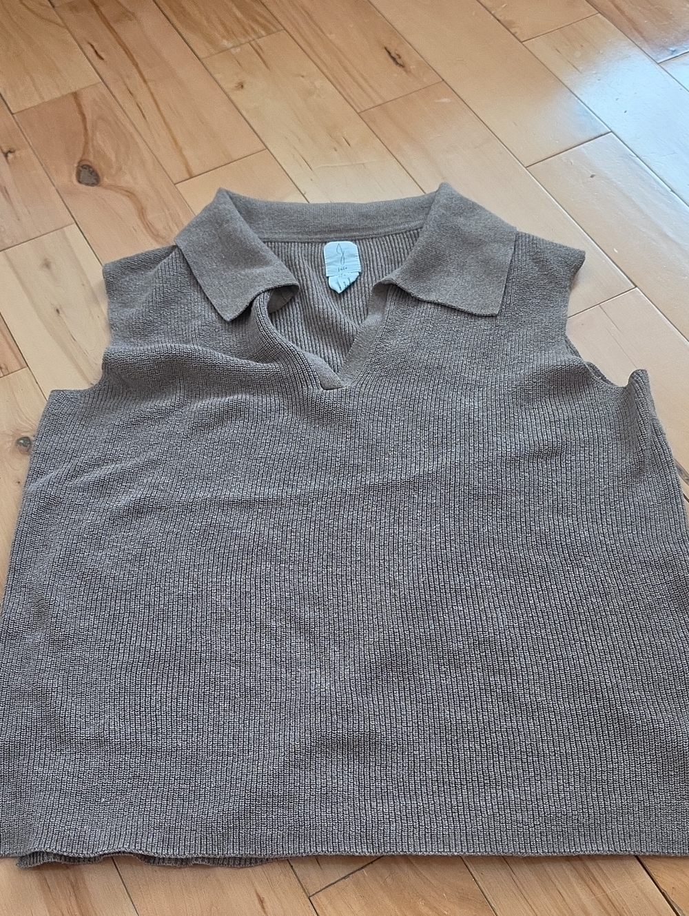Joie V-Neck Polo Sweater Vest